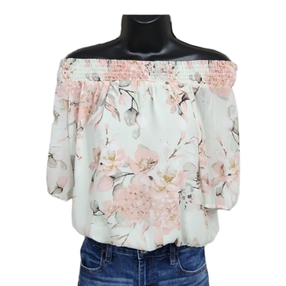 Rachel Zoe Floral Crop Top - Picture 2 of 11